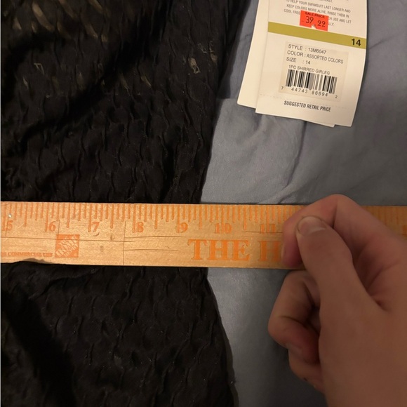 Maxine Of Hollywood Instant Minimizer NEW TAGS Size 14 Black Dress Cupped Midi - Picture 8 of 14